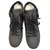 Cambon Chanel Botas de tornozelo Metálico Couro  ref.151127