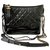 GABRIELLE de CHANEL large hobo bag IN BLACK DEGRADE LEATHER Patent leather  ref.151229