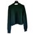 Céline Knitwear Dark green Cashmere  ref.151356