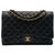 Timeless Maxi chanel Black Leather  ref.151410