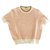Miu Miu Knitwear Pink White Cotton  ref.151429