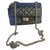 Chanel Handbags Navy blue Leather  ref.151454