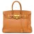 Birkin Hermès Handbag Orange Cloth  ref.151494