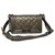 Small Chanel Boy bag Golden Leather  ref.151501