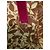 Autre Marque Abrigo Nolita de lana marrón y beige con estampado chevron Castaño - vista 6