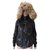 Gucci Coats, Outerwear Black Leather Fur  ref.151554