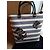 Borsa shopper Karl Lagerfeld Kaptain Karl Multicolore - vista 3