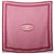 GUCCI luxury square Pink Silk  ref.151589