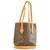 Louis Vuitton Bucket PM Brown Cloth  ref.151671