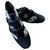 gucci, canvas and leather sneakers, 37. Black Deerskin  ref.151769