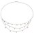 inconnue Collier draperie en or blanc et diamants.  ref.151812