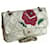 Chanel Timeless Medum Flap Bag Blumenbeet Creme Leder  ref.151880