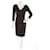 Ralph Lauren Dresses Brown Black Polyester Elastane  ref.151992