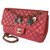 Timeless Chanel Valentine Medium Flap bag Pink Fuschia Leather  ref.152017