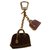Louis Vuitton Amuletos bolsa Dorado Metal  ref.152027