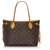 Louis Vuitton Brown Monogram Neverfull PM Leather Cloth  ref.152062