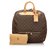 Evasão da lona do monograma de Louis Vuitton Brown Marrom Couro  ref.152090