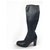 Prada Black Leather Embroidered Boots  ref.152142