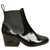 Robert Clergerie patent leather boots 37 new with slight original defect Black  ref.152155