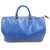 Louis Vuitton Speedy 35 Pelle Epi blu  ref.152169