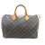 Louis Vuitton Speedy 35 Monogram Brown Leather  ref.152173