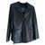 Autre Marque Black leather jacket 4 buttons Lambskin  ref.152222