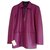 Autre Marque Long purple leather jacket for women  ref.152258