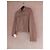 Autre Marque FOX LEATHER Lammlederjacke Braun Beige - Ansicht 4