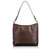 Burberry Brown Leather Shoulder Bag Dark brown  ref.152286