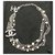 Collar Chanel de múltiples hilos Metálico Metal  ref.152380