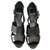 Pierre Hardy Buckle strap heels Black Leather  ref.152464
