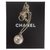 Chanel Colares pingente Prata Banhado a prata  ref.152469