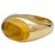 Pomellato-Ring, "Goccia", in Gelbgold und Citrin. Gelbes Gold  ref.152480