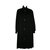 Yohji Yamamoto Kultiger Vintage Mantel Schwarz Wolle  ref.152482