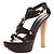 Giuseppe Zanotti Sandali con plateau mimetico Marrone Multicolore Cachi
