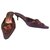 Giuseppe Zanotti Kitten heeled mules Multiple colors Purple Leather Silk  ref.152634