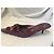 Mule Giuseppe Zanotti in Raso di Seta e Fiori in Pelle Viola Multicolore Porpora - vista 3