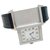 Jaeger Lecoultre watch "Reverso Ultra Thin Grande" steel on leather.  ref.152723