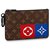 Louis Vuitton clutch new Brown Leather  ref.152725