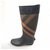 Burberry Black Check Rain and Snow Boots Multiple colors Plastic Cloth  ref.152821