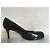 Décolleté Stuart Weitzman in vernice nera Nero - vista 3