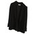 Dries Van Noten Droit classique Laine Noir  ref.152917