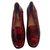 Autre Marque red loafers for women Leather  ref.152948