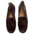 Autre Marque brown crocodile loafers for women Leather  ref.152955