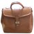 Lancel Handbags Caramel Leather  ref.153169