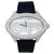 Chopard fine jewelery watch in white gold and diamonds. Leather  ref.153217