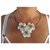 Autre Marque Collier de nacre Blanc  ref.153271