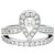 Chaumet ring "Josephine" in white gold and diamonds.  ref.153346