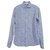 Autre Marque Camicie Blu Multicolore Cotone  ref.153361