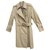 trench Burberry vintage taille 36, couleur kaki Coton Polyester  ref.153366